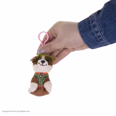 آویز عروسکی طرح حیوانات چشم تیله ای مدل A251