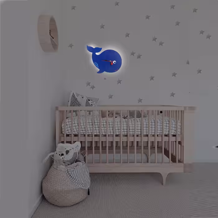 چراغ خواب اتاق کودک مدل نهنگ