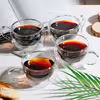 فنجان مدل دوجداره دسته دار کد B150 بسته 4 عددی