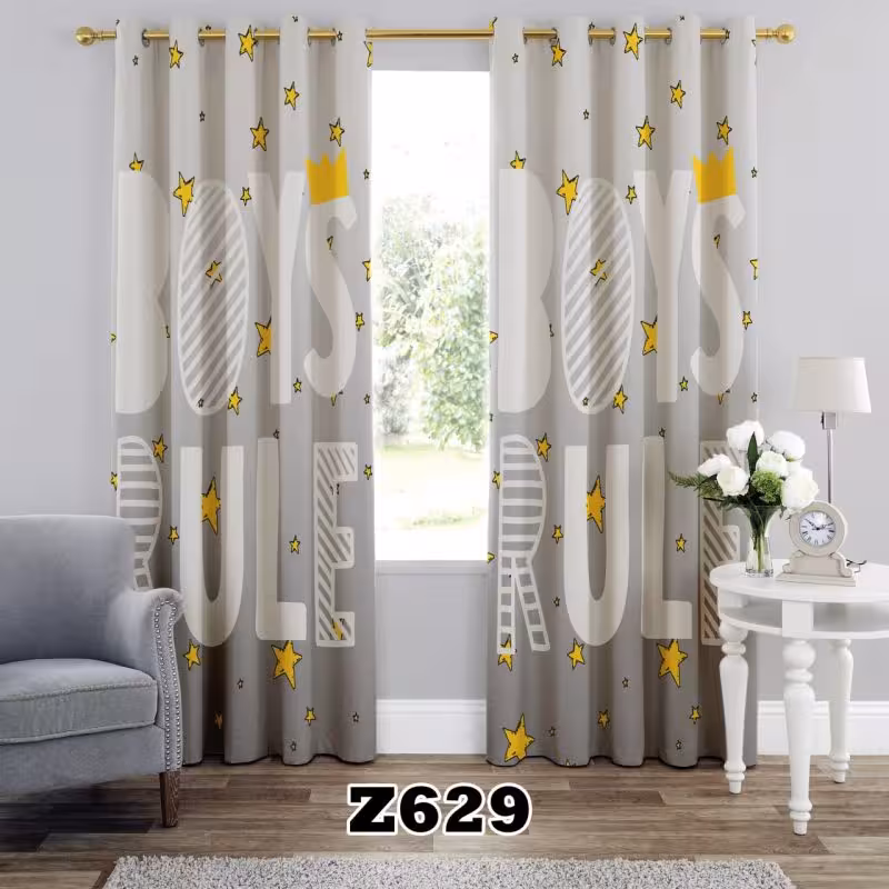 پرده سه بعدی طرح کودک