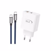 شارژر دیواری 30 وات جی ال ایکس مدل SC02 به همراه کابل USB-C | کالا مکس