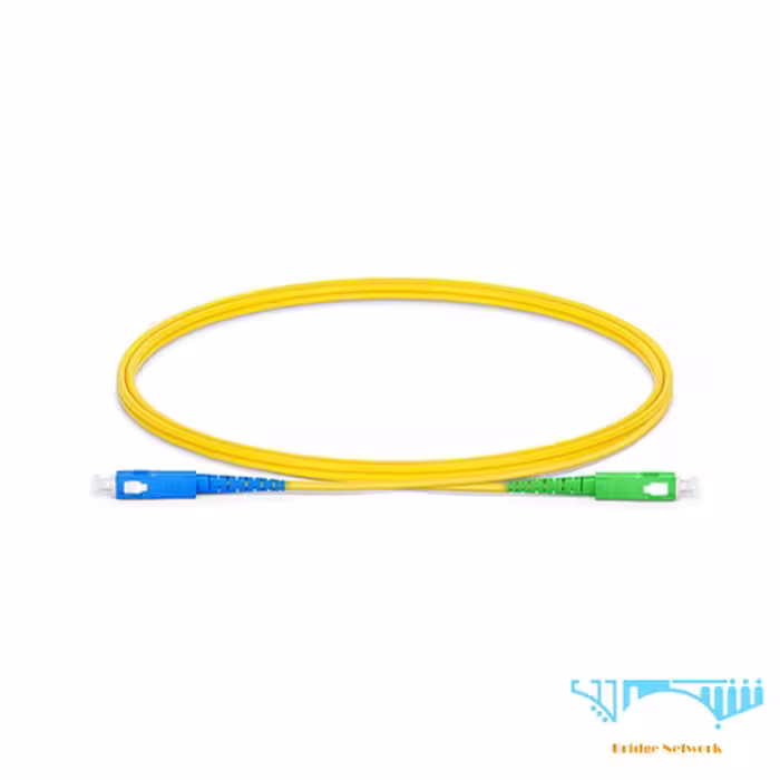 پچ‌ کورد فیبر نوری SC-SC سینگل مود مدل APC-UPC نگزنسFiber optic patch cord SC-SC single mode APC-UPC Negznes