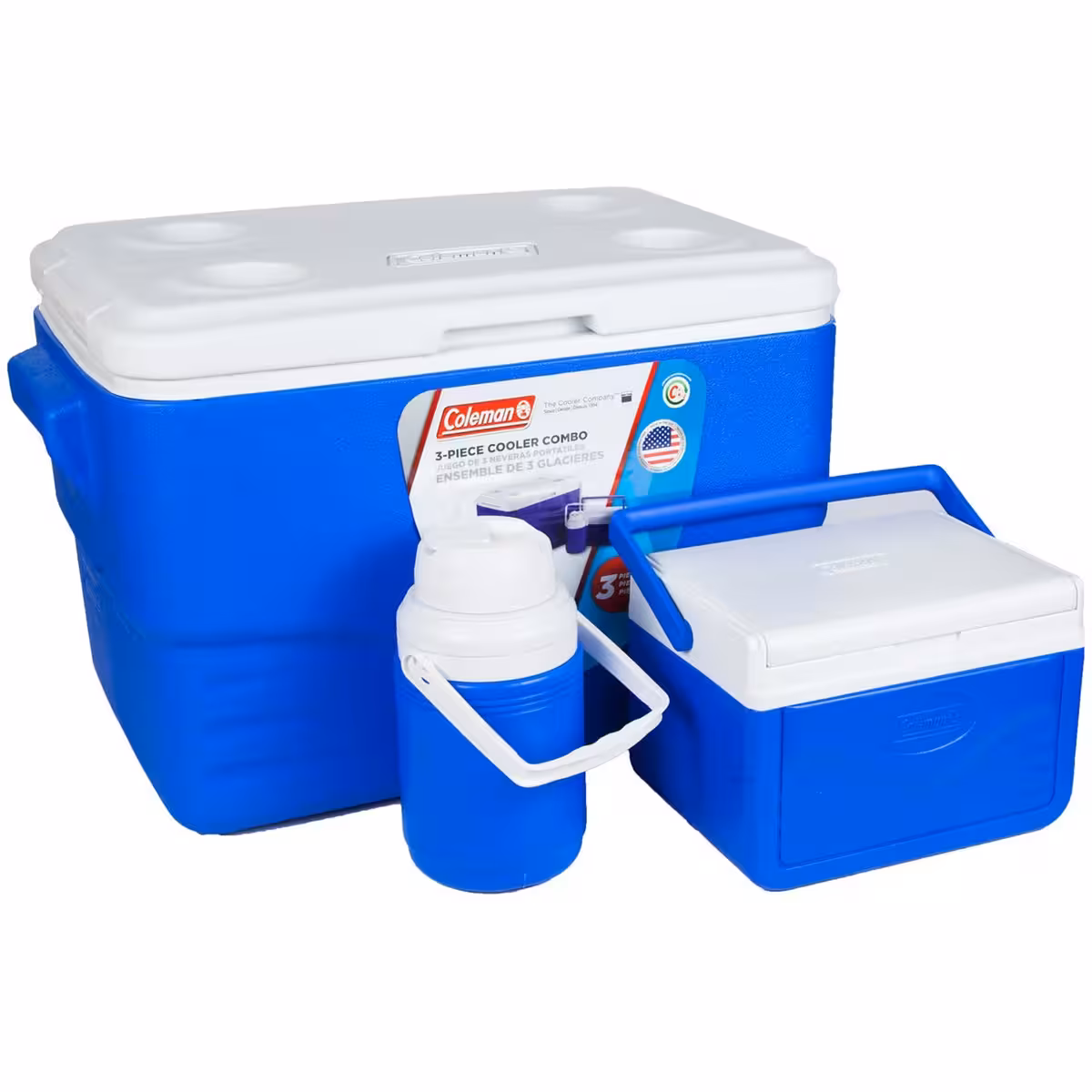 ست کول باکس سه تکه کلمن مدل Combo 34L 4.7L 1.2L