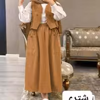 جلیقه دامن زمرد