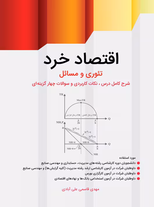 اقتصاد خرد تئوری و مسائل قاسمی علی آبادی نگاه دانش