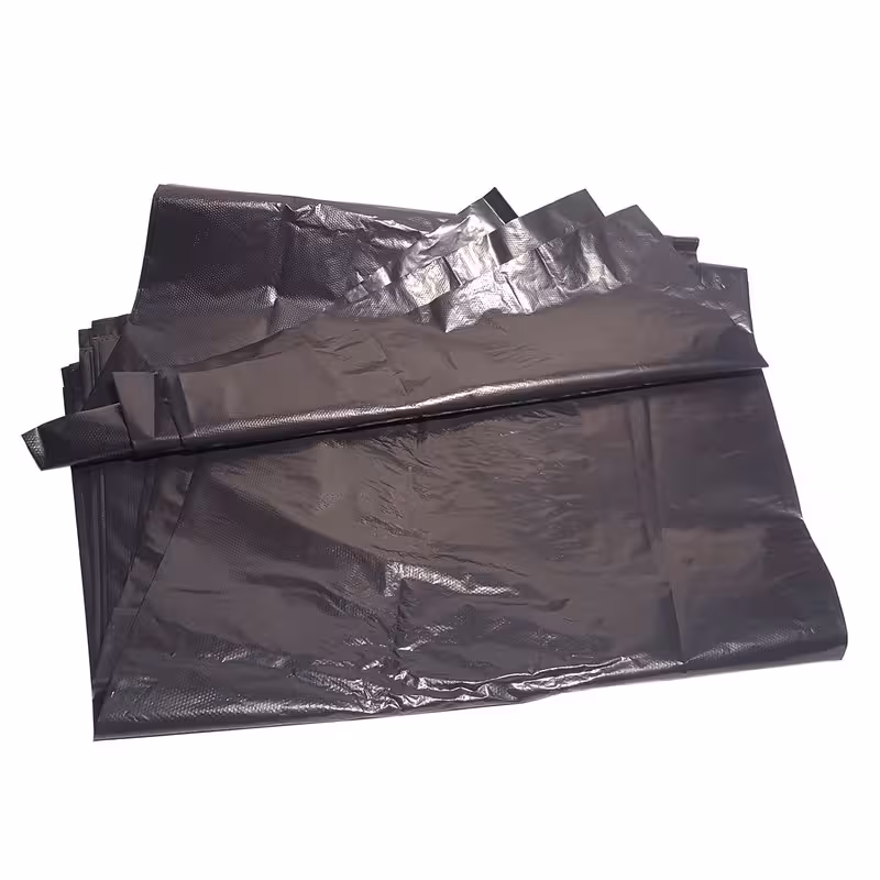 کیسه زباله مشکی فله سایز 80 در 100 بسته 25 کیلویی