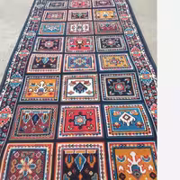 کناره گلیم ماشینی کاشان طرح کژال سایز90در3،90(هزینه ارسال باخریداروپس کرایه).