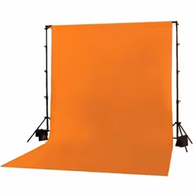 فون بک گراند نارنجی کروماکی Orange Backdrop Chromakey 3×5
