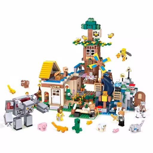 اسباب بازی لگو ساختنی مدل ماینکرافت کد 7669