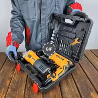 پک دو قلو برقی دریل و مینی فرز اینتیمکس مدل 0904