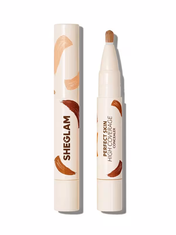 کانسیلر  PERFECT SKIN HIGH COVERAGE CONCEALER -CHESTNUT شیگلم SHEGLAM