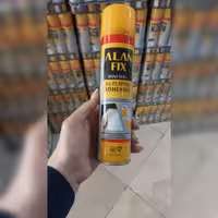 چسب اسپری پلیمری آلفا فیکس 300 میل برای دیوارپوش رولی و ریوال پلاس (پس کرایه)