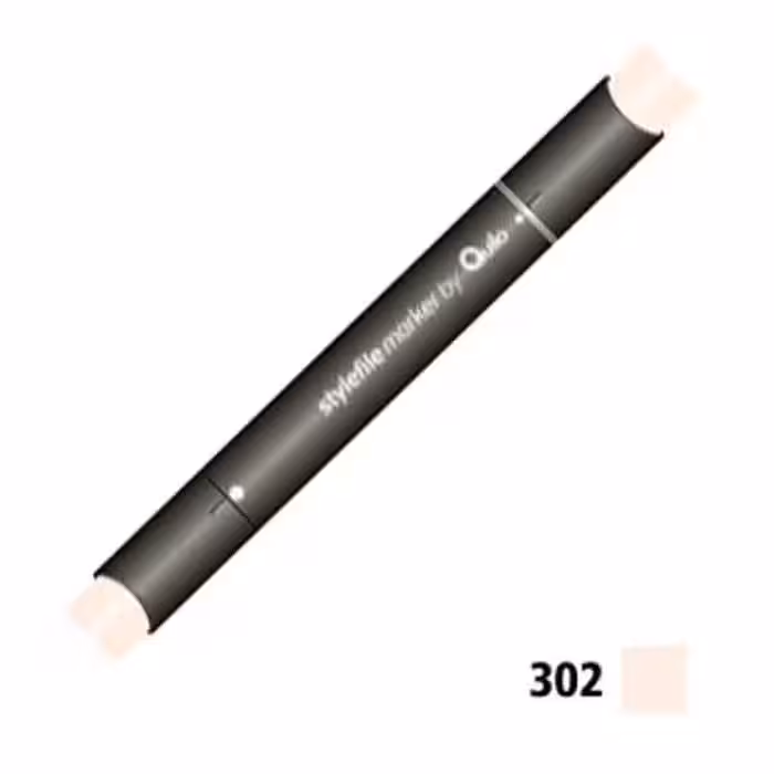 ماژیک راندو دوسر کوییلو کد 302 مدل Stylefile (رنگ skin white)