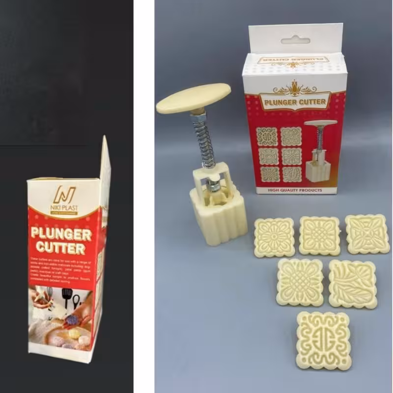 فشاری کلمپه شش عددی (مربع)