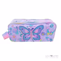 جامدادی دوزیپ وست دسته دار پروانه کد2094-7