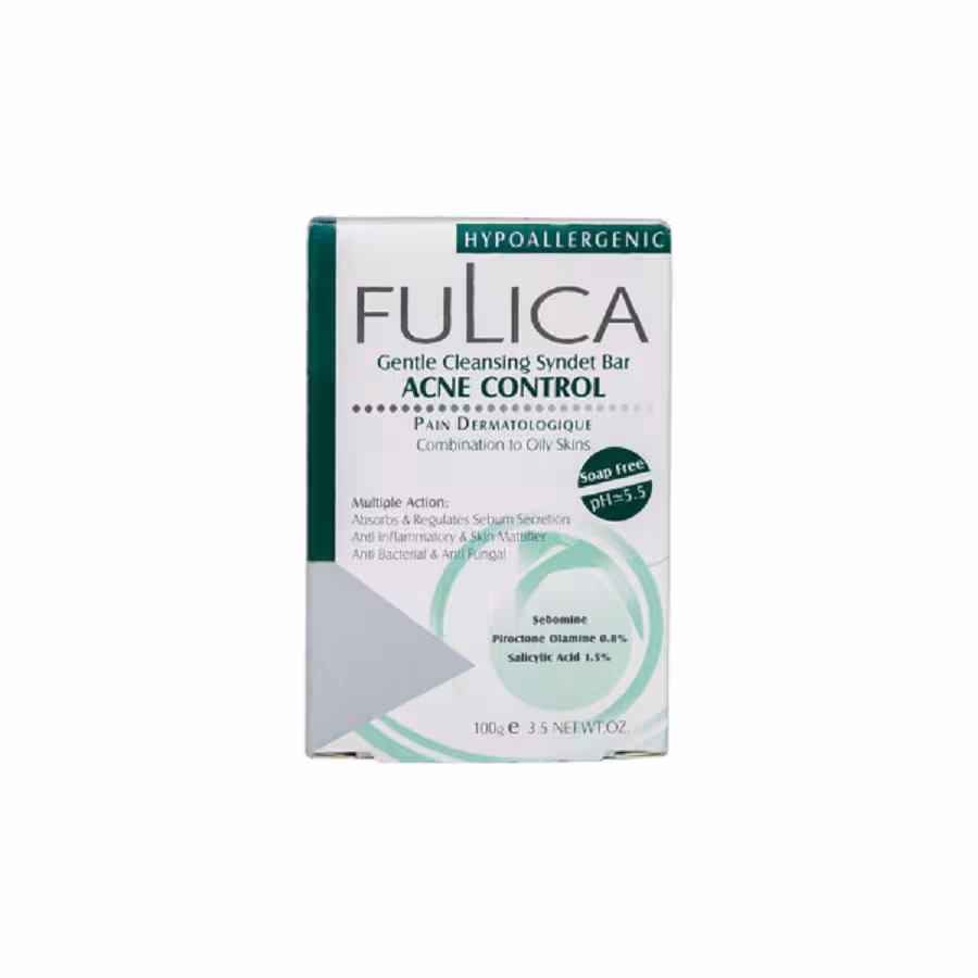 پن پوست چرب و جوش دار فولیکا 100 گرم Fulica Acne Control Pain