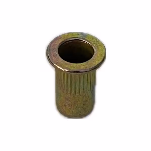 مهره پرچی M5 لبه دار آهنی (10 عددی)