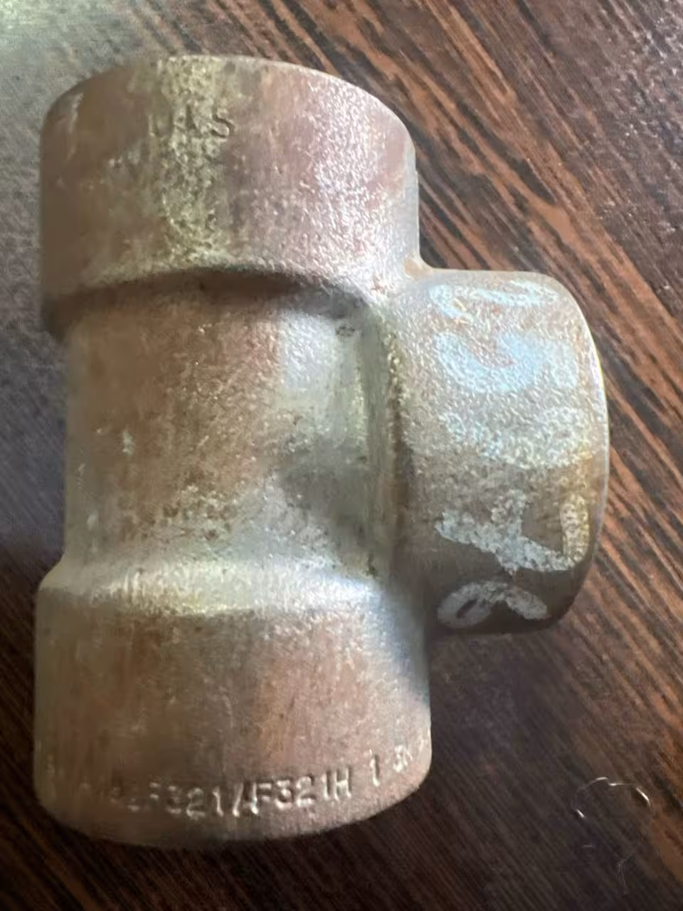 سه راه مساوی ساکت ولد سایز 1" ینج کلاس 3000 از جنسSA182F321H کپی