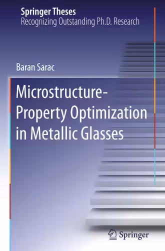 خرید و دانلود نسخه کامل کتاب Microstructure-Property Optimization in Metallic Glasses