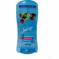 مام دئودورانت ژله‌ای سکرت مدل Refreshing Berry وزن 73 گرم