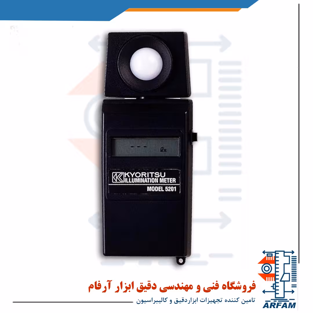 لوکس متر کیوریتسو با سنسور یکپارچه مدل KYORITSU 5201