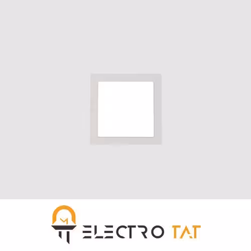 چراغ سقفی 14 وات توکار مربعی مازی نور مدل آریانا 12x12