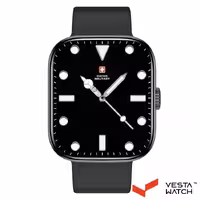 ساعت مچی هوشمند سوئیس میلیتاری SWISS MILITARY مدل ALPS4-BLKF-BLKSS