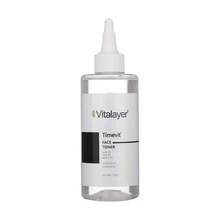 تونر تخصصی لایه‌بردار تایم‌ویت ویتالیر 200 میلی‌لیتر Vitalayer