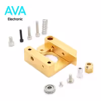 ست لوازم جانبی EXTRUDER-MK8 تمام آلومينيوم ( راست )