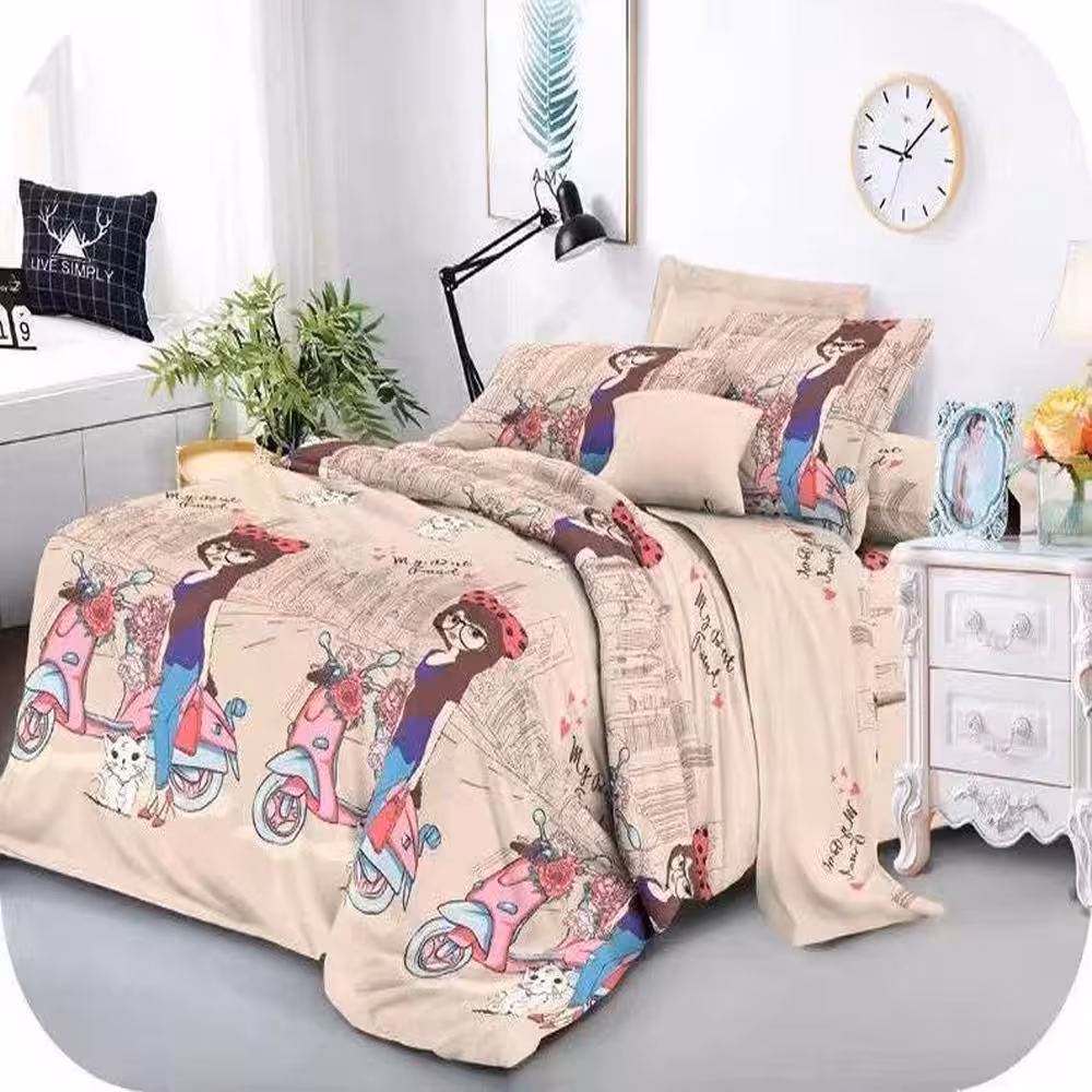 روتختی سه بعدی طرح دختر عینکی کد 75