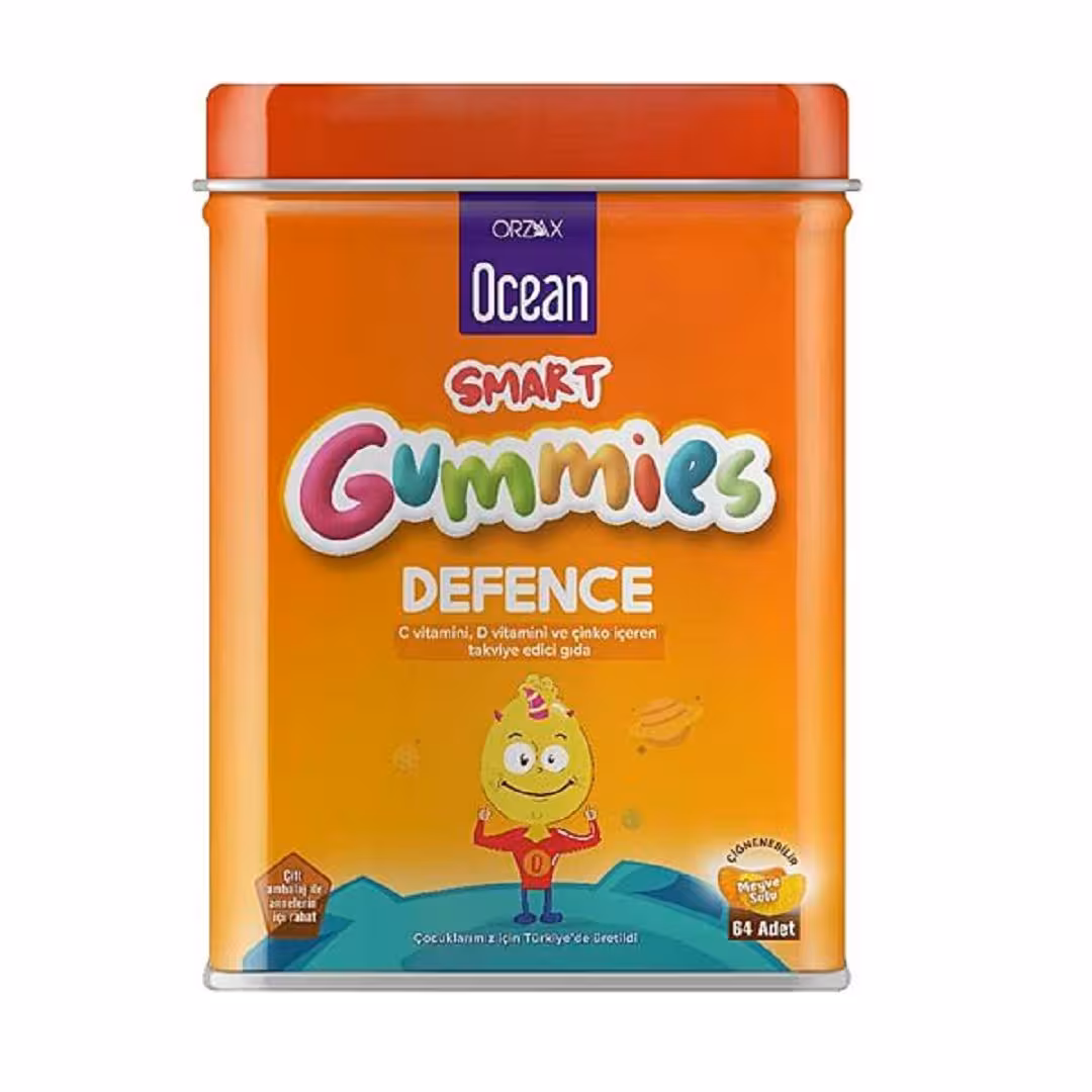 پاستیل مولتی ویتامین اوشن Ocean بسته 64 عددی