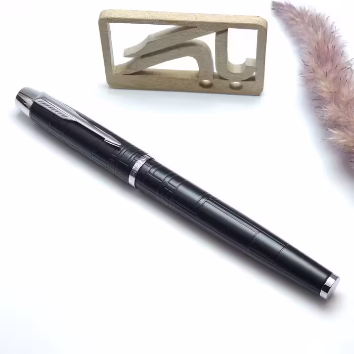 خودنویس پارکر مشکی شطرنجی آی ام پریمیوم Parker IM premium FP