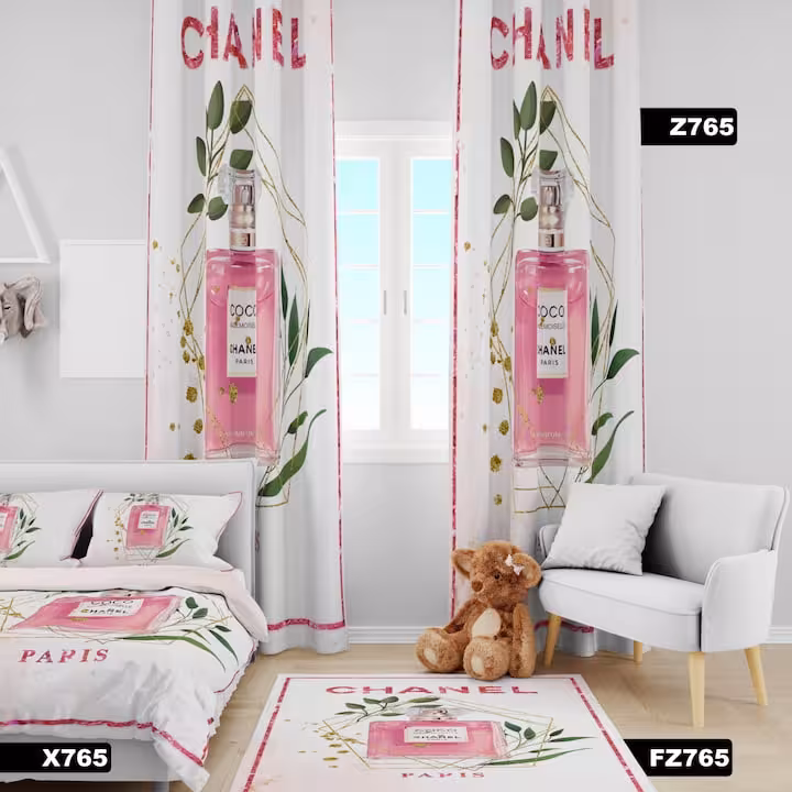 روتختی دخترانه طرح عطر چنل کد 765
