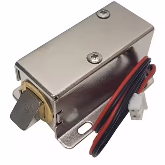 قفل برقی 12 ولت نوک زبانه ای مینی 27.15.17