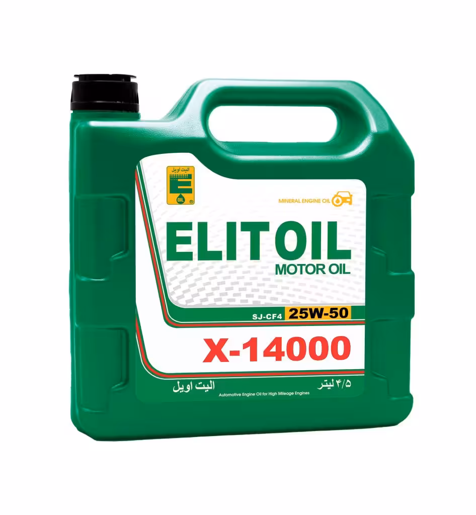 روغن موتور الیت SJ/CF 25W-50 حجم 4.5 لیتر