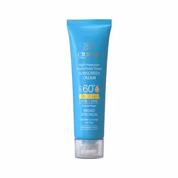کرم ضد آفتاب رنگی مات بژ طبیعی SPF60 Natural Beige مناسب پوستهای چرب و جوشدار سینره