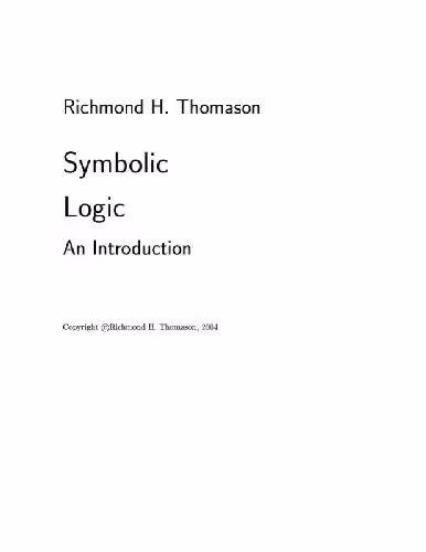 خرید و دانلود نسخه کامل کتاب Symbolic logic: an introduction