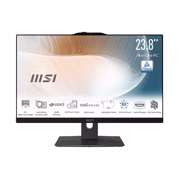 کامپیوتر همه کاره 23.8 اینچ ام اس آی مدل AM242P 1M-Core 5 120U-16GB DDR5-500GB SSD-IPS - کالاوما