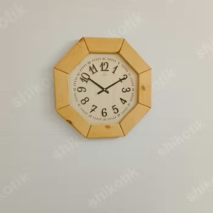 ساعت دیواری تمام چوب سنگین روس درجه 1