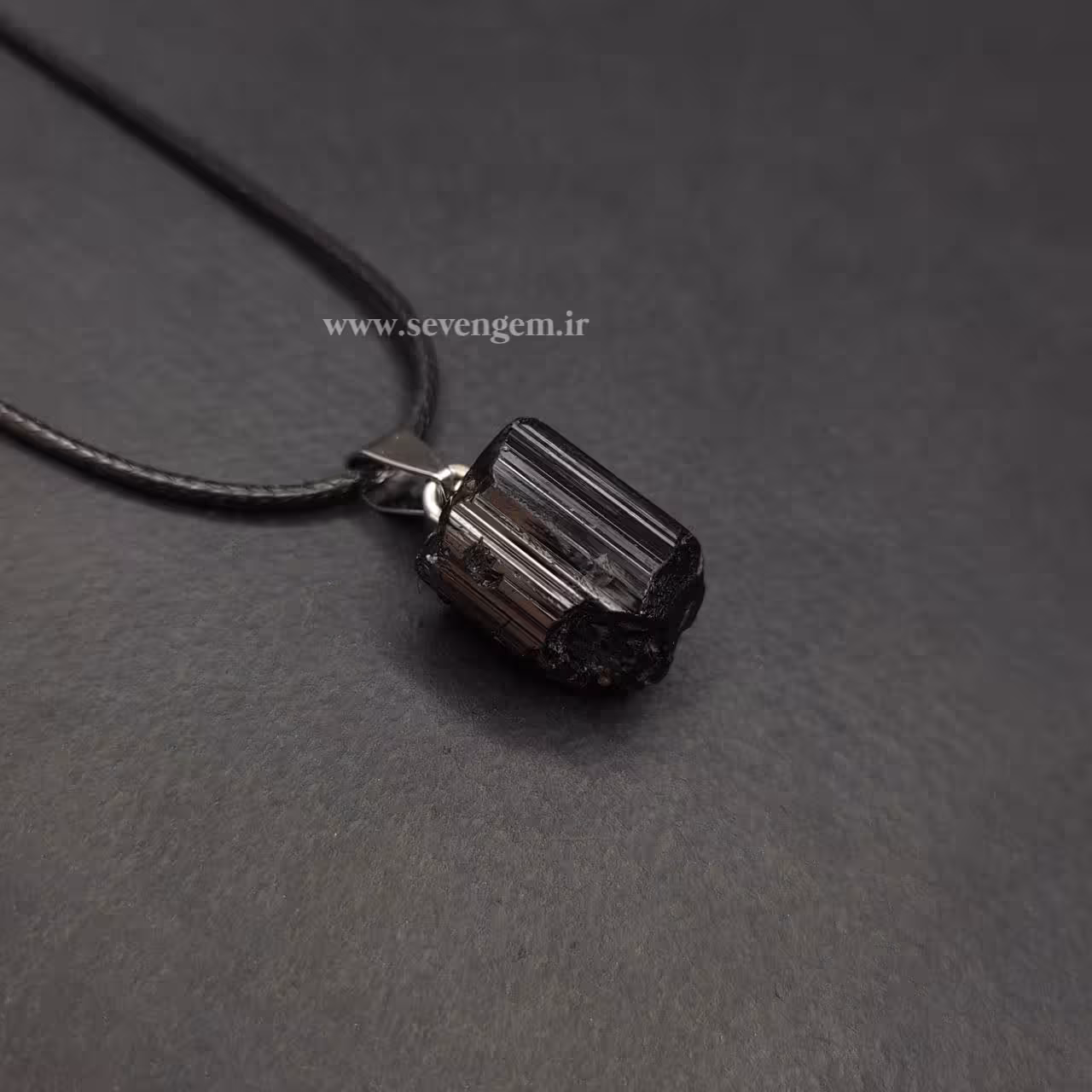 گردنبند تورمالین سیاه (کد119)