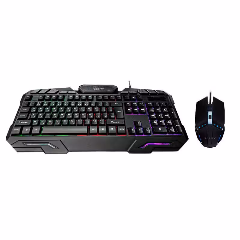کیبورد و موس گیمینگ وریتی V-KB6126GCW