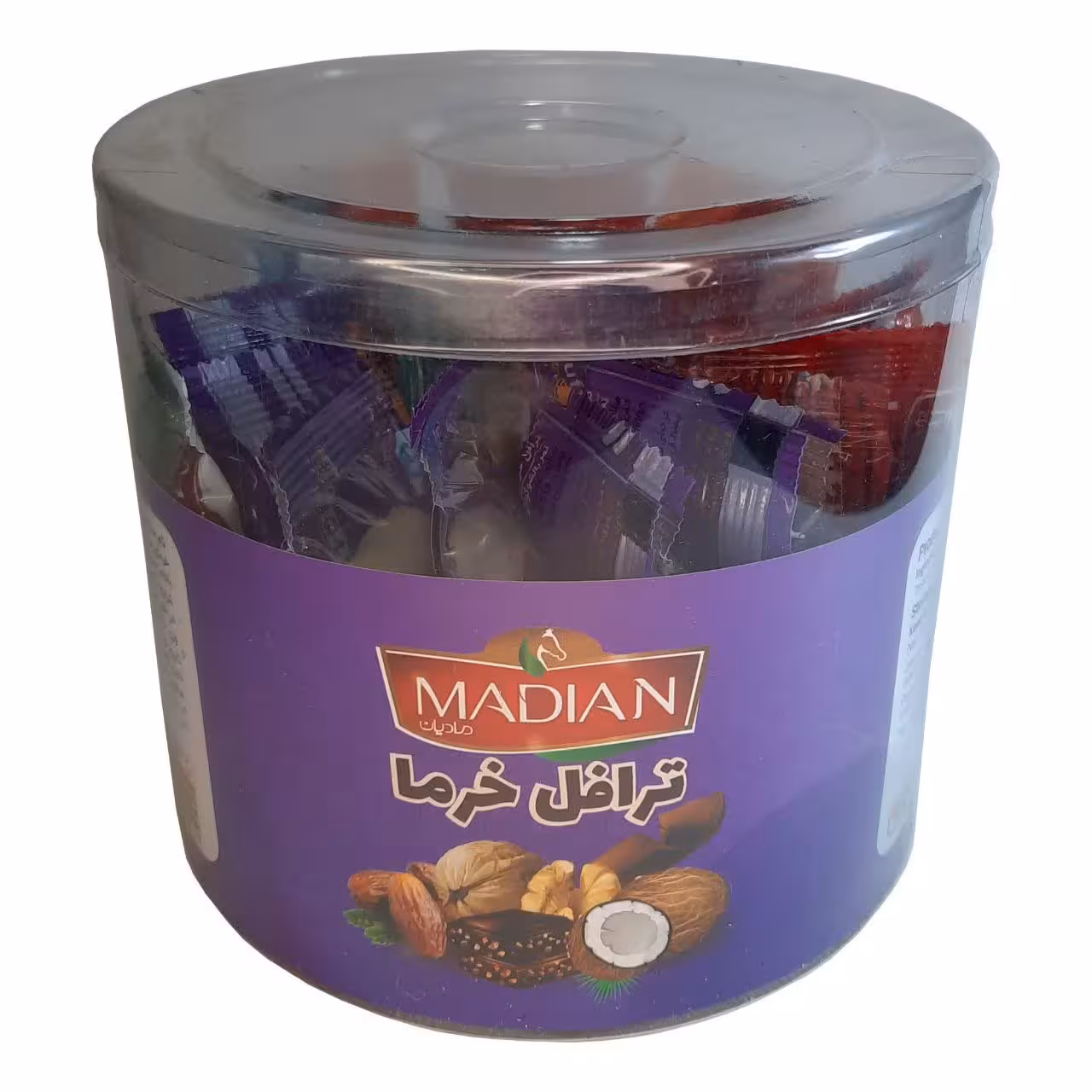 ترافل خرما مادیان( مخلوط 5 طعم) 600 گرم