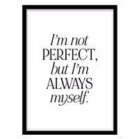 قیمت و خرید تابلو دکوراتیو مدل تایپوگرافی مدرن کد 1238