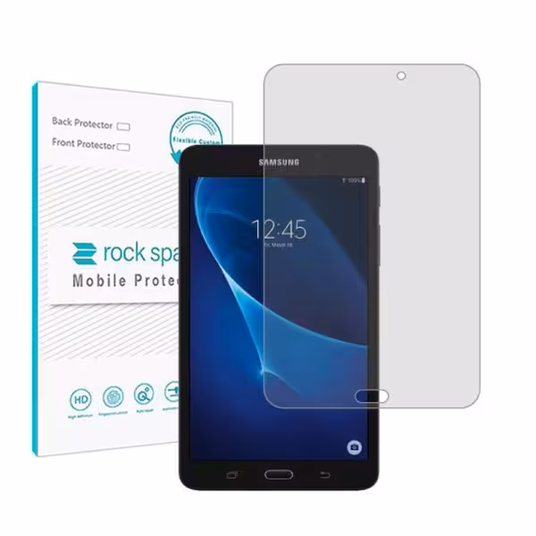 گلس تبلت سامسونگ Galaxy Tab A 70 WIFI مدل نانو هیدروژل شفاف برند راک اسپیس کد 12522L