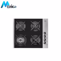 گاز رومیزی کن کد 422M چهار شعله شیشه مشکی