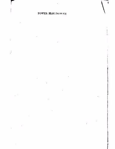 خرید و دانلود نسخه کامل کتاب power electronics