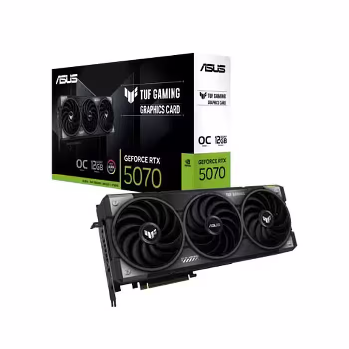 کارت گرافیک ایسوس مدل TUF Gaming GeForce RTX 5070 12GB GDDR7 OC Edition