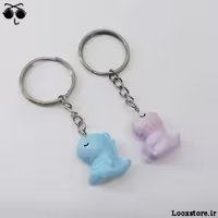 جاکلیدی عروسکی کیوت تک شاخ (2 رنگ)