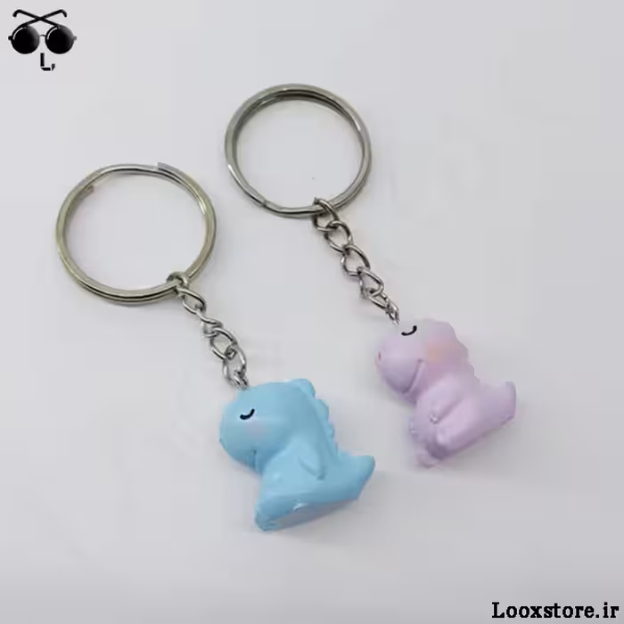 جاکلیدی عروسکی کیوت تک شاخ (2 رنگ)