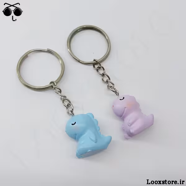 جاکلیدی عروسکی کیوت تک شاخ (2 رنگ)